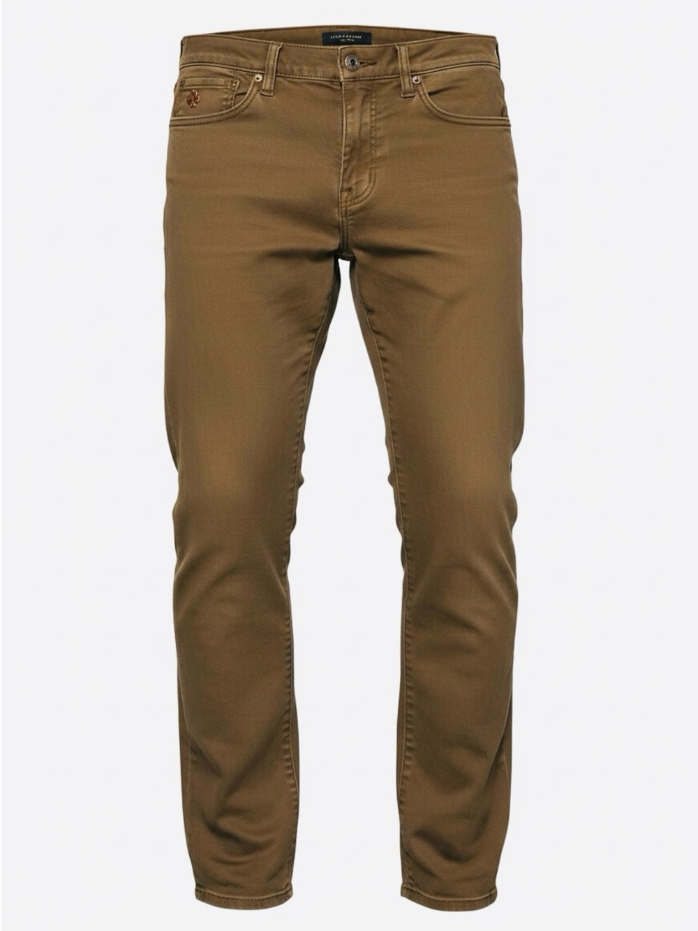LUCKY BRAND Men's Brown 121 Slim Straight-Leg Five-Pocket Stretch Jeans 31/30